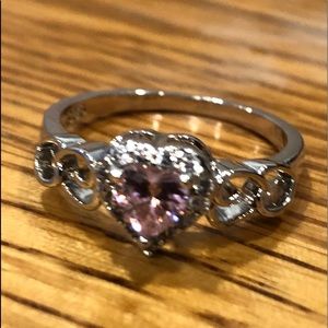 Sexy pink heart 💖 ring